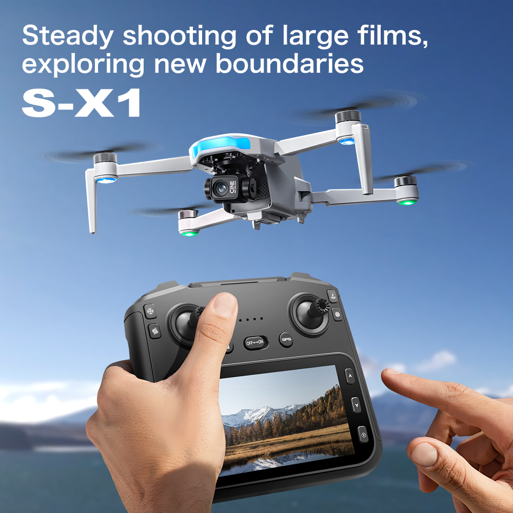 Original S-X1 GPS Foldable RC  - огляд і ціна Drone Gps Mount