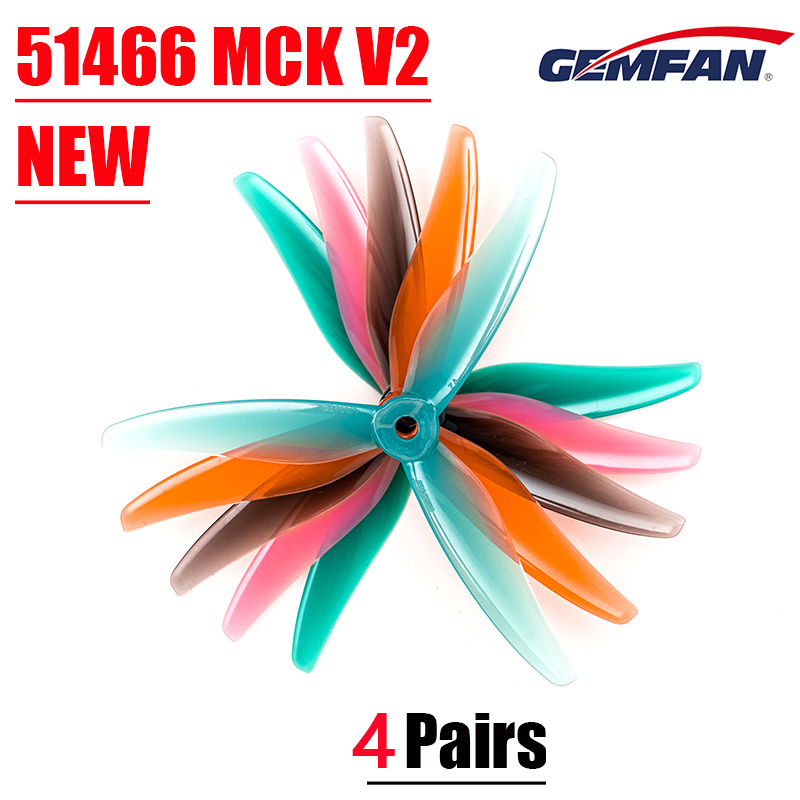 4 Pairs GEMFAN 51466 MCK  5 in - огляд і ціна Drone Battery Strap