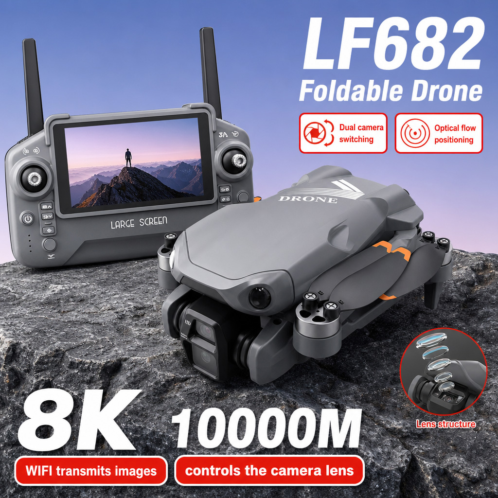 Aerial Photo LF682 Drone 8K HD - огляд і ціна Drone Gps Mount